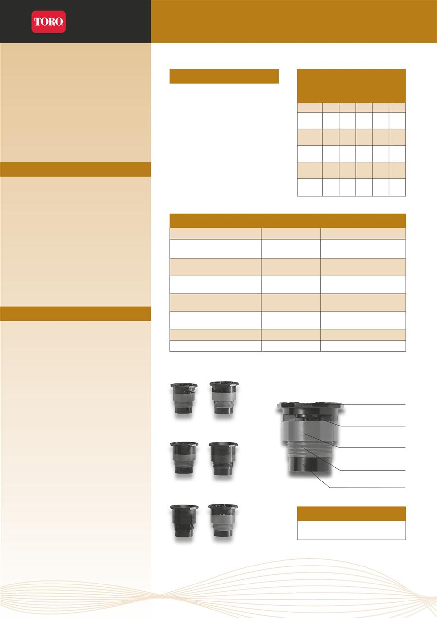 Toro 570 Nozzle Chart