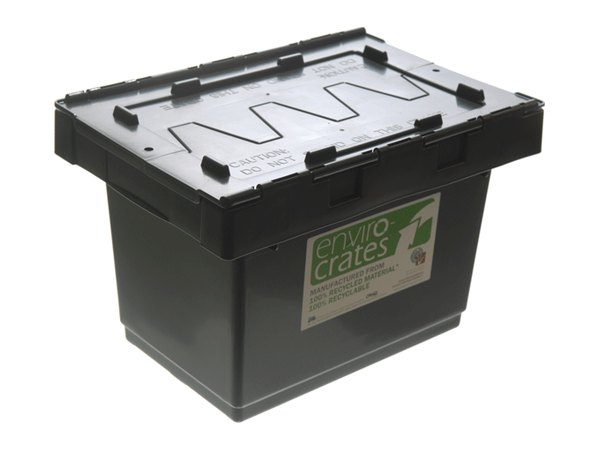 Crate 34L Recycled Hinged
